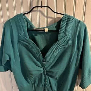 Rosie Neira Anthropologie Sweetheart Cardigan